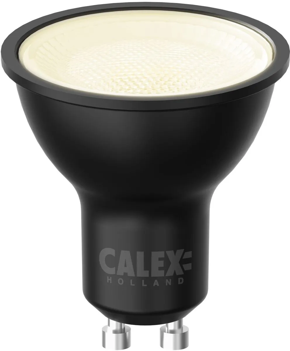 Calex GU10 LED Spot Dag/Nacht Sensor 4W Warm Wit - Zwart