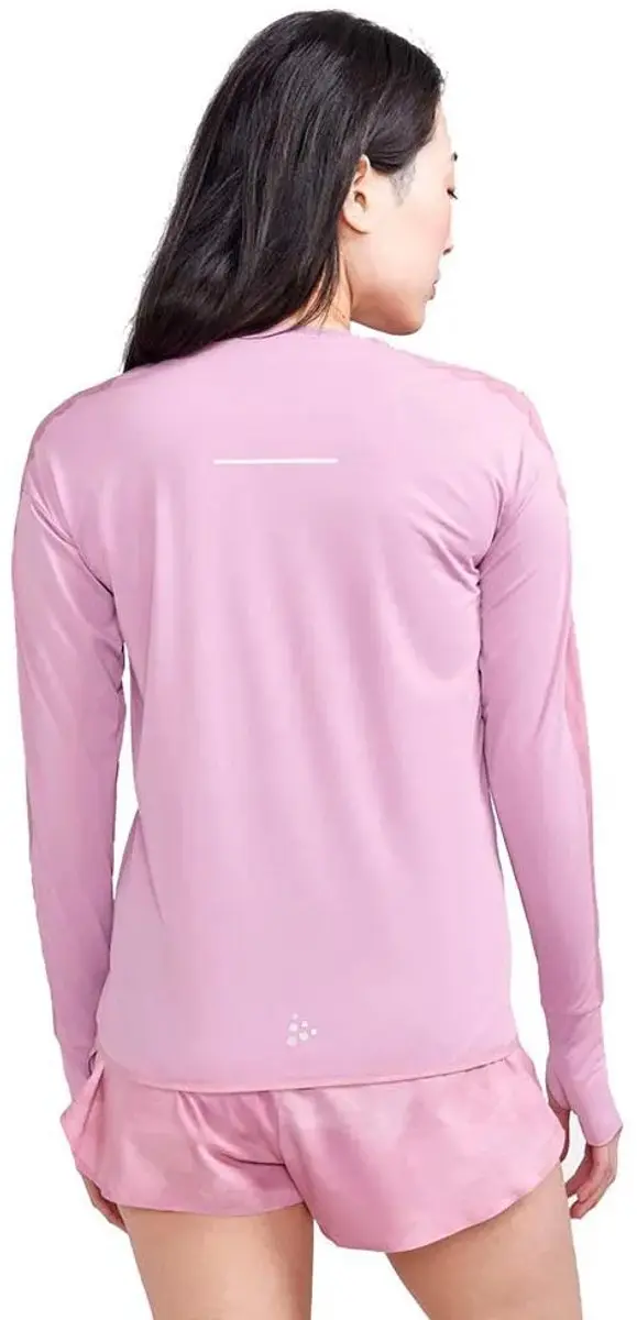 Craft Pro Hypervent LS Wind Shirt - Roze Dames M