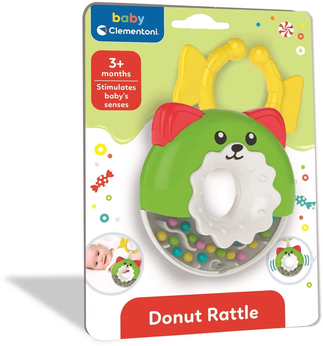 Clementoni Baby Rammelaar Donut