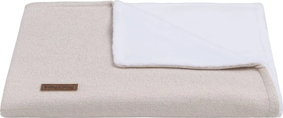 Baby's Only Wiegdeken Teddy Sparkle 70x95cm - 2.5 TOG - Goud-Ivoor