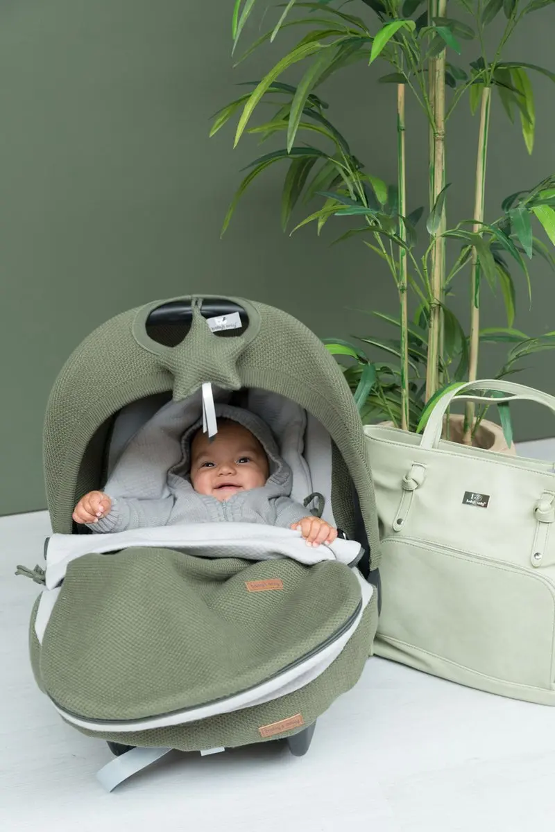 Baby's Only Autostoel Zonnekap Maxi Cosi 0+ - Zilvergrijs