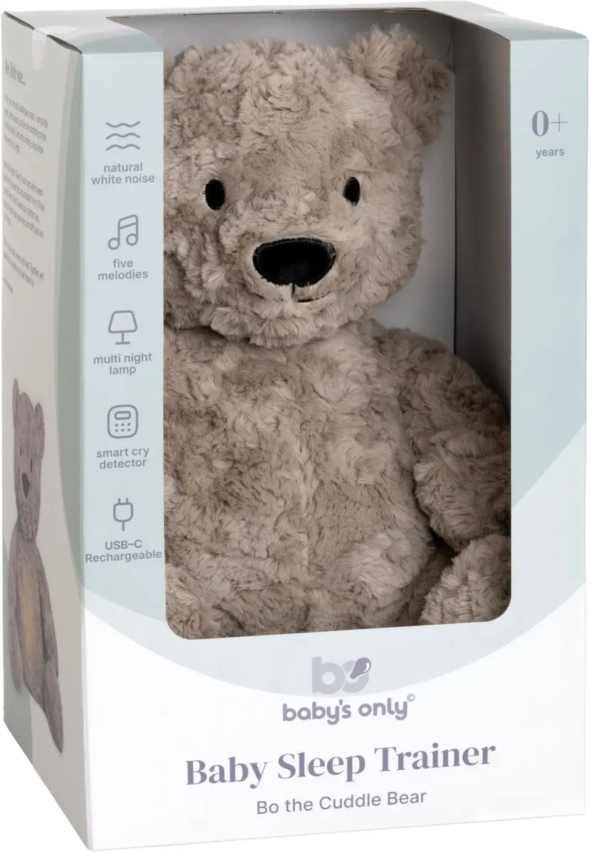 Baby's Only Bo Knuffelbeer Slaaptrainer - Taupe