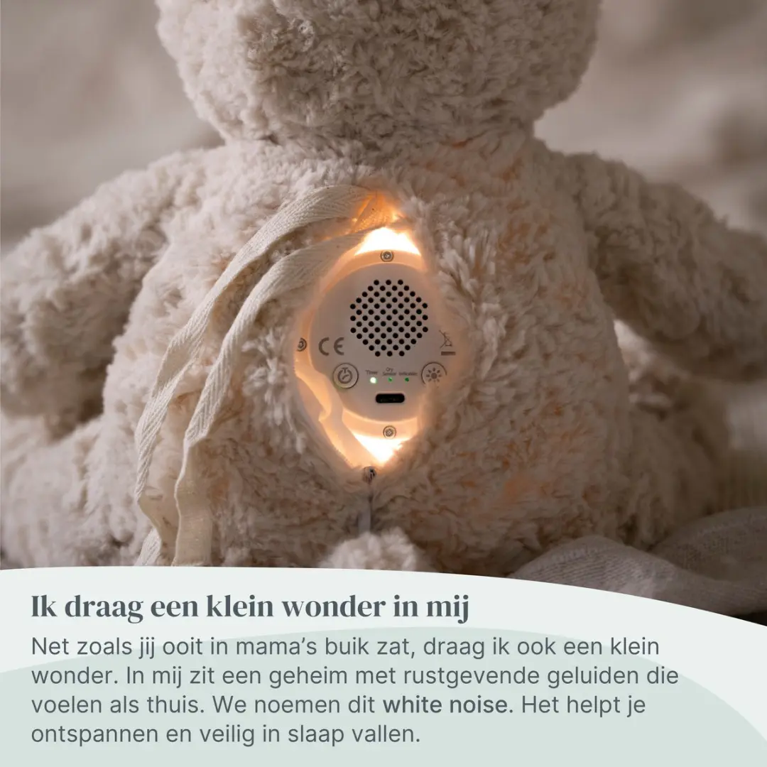 Baby's Only Bo Knuffelbeer Slaaptrainer - Taupe