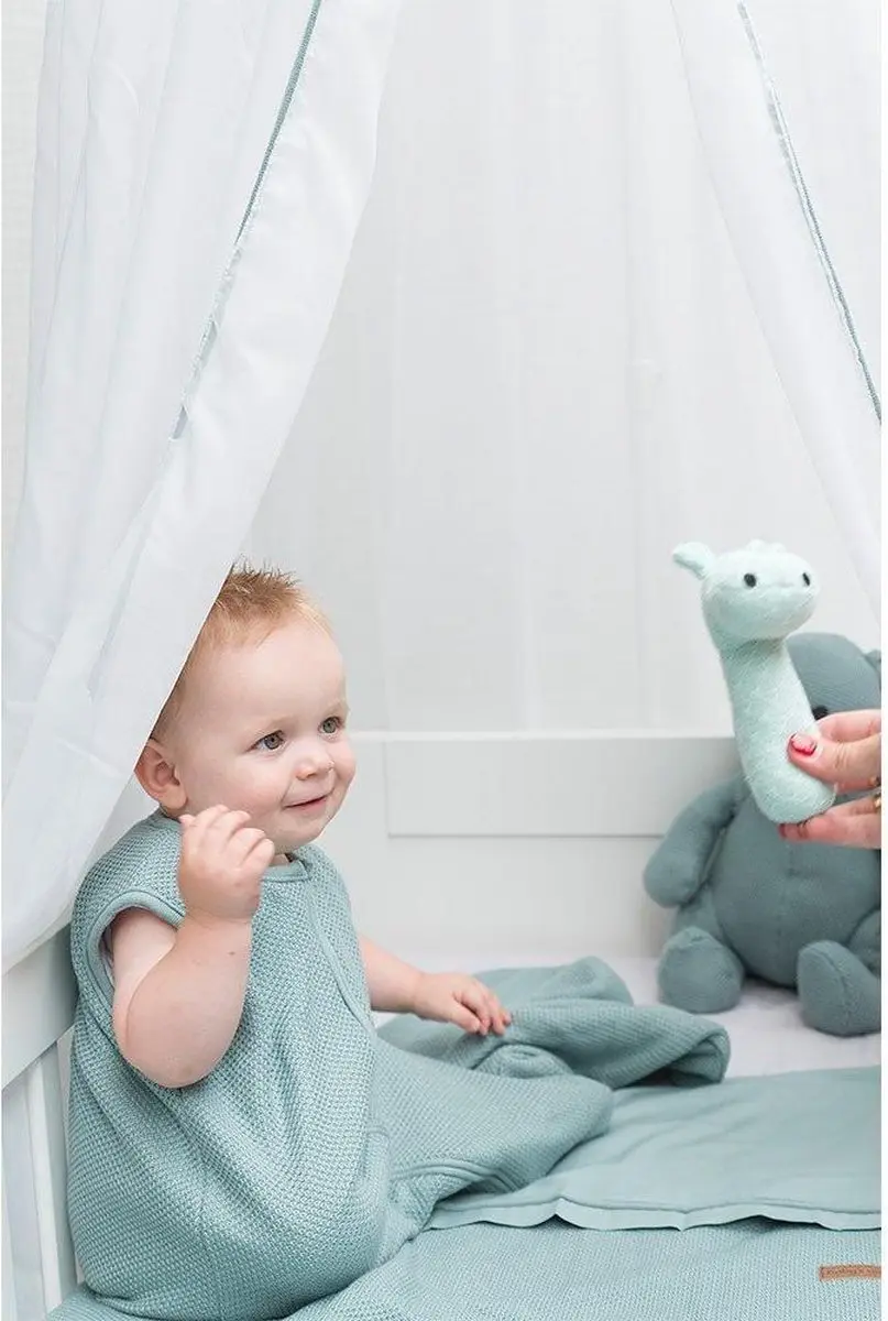 Baby's Only Gebreide Slaapzak Classic Stonegreen 90cm
