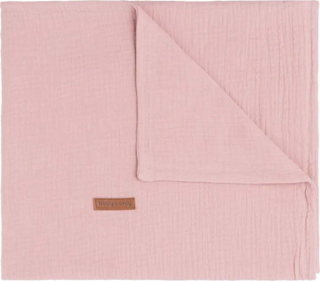 Baby's Only Ledikantdeken Breeze Oud Roze 0.6 TOG