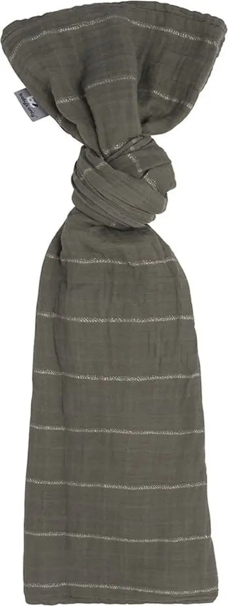 Baby's Only Inbakerdoek Sparkling Khaki 100x120cm