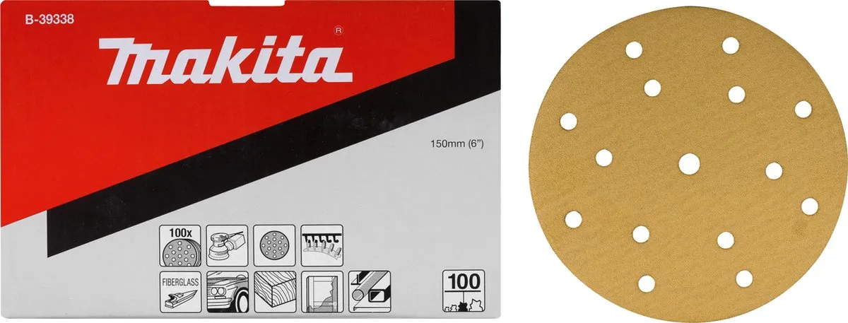 Makita B-39419 Schuurschijf 150mm K800