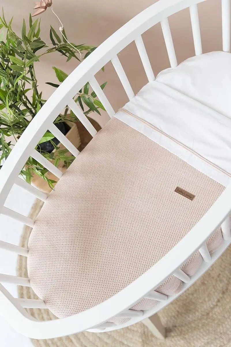 Baby's Only Gebreide Ledikantdeken Classic 1.1 TOG - 100x135cm - Blush