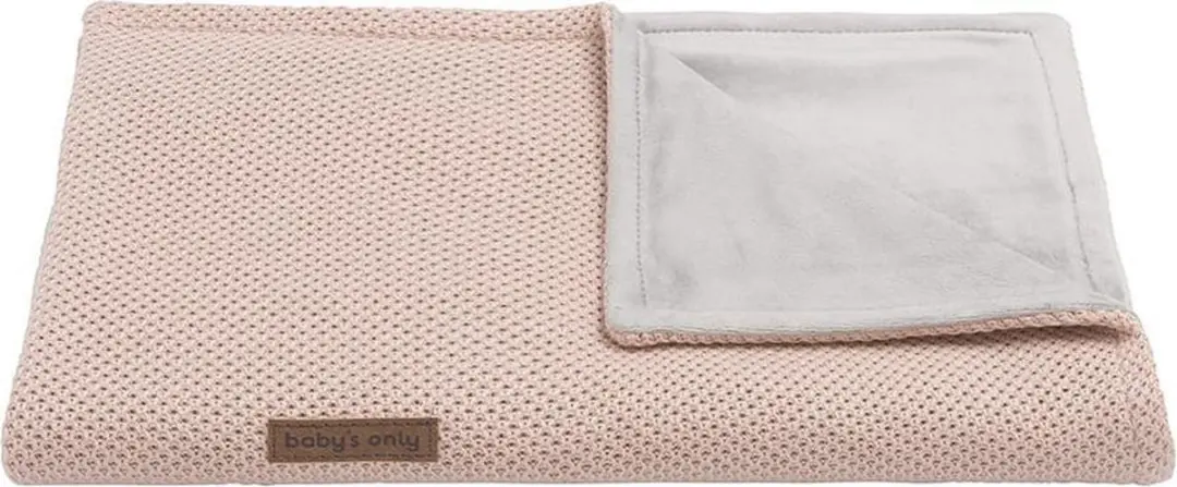Baby's Only Gebreide Ledikantdeken Classic 1.1 TOG - 100x135cm - Blush