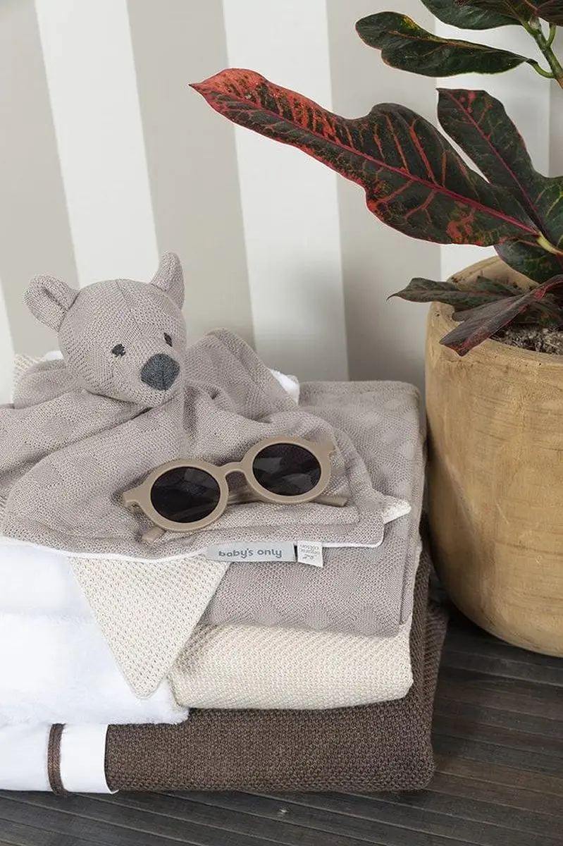 Baby's Only Gebreide Dekentje Reef 1.3 TOG - 100x135cm Urban Taupe