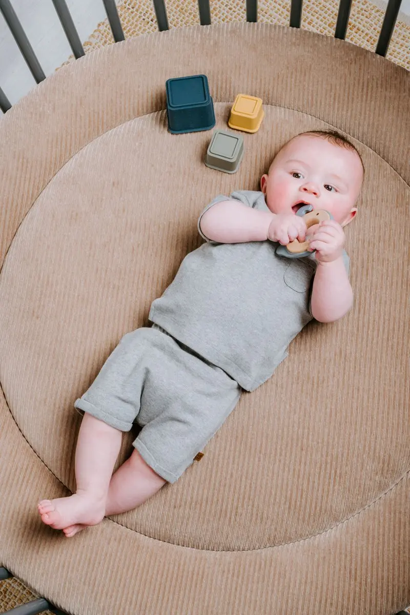 Baby's Only Boxkleed Sense Clay Ø90cm - Tweezijdig