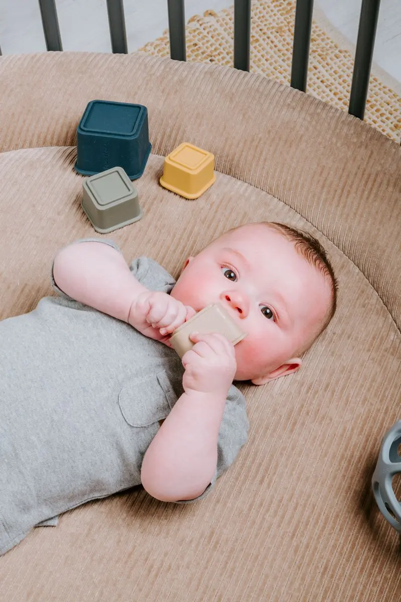 Baby's Only Boxkleed Sense Clay Ø90cm - Tweezijdig