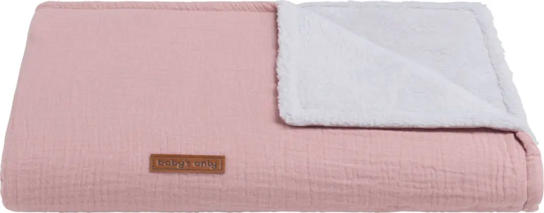 Baby's Only Wiegdeken Breeze Oud Roze 70x95cm - 2.3 TOG