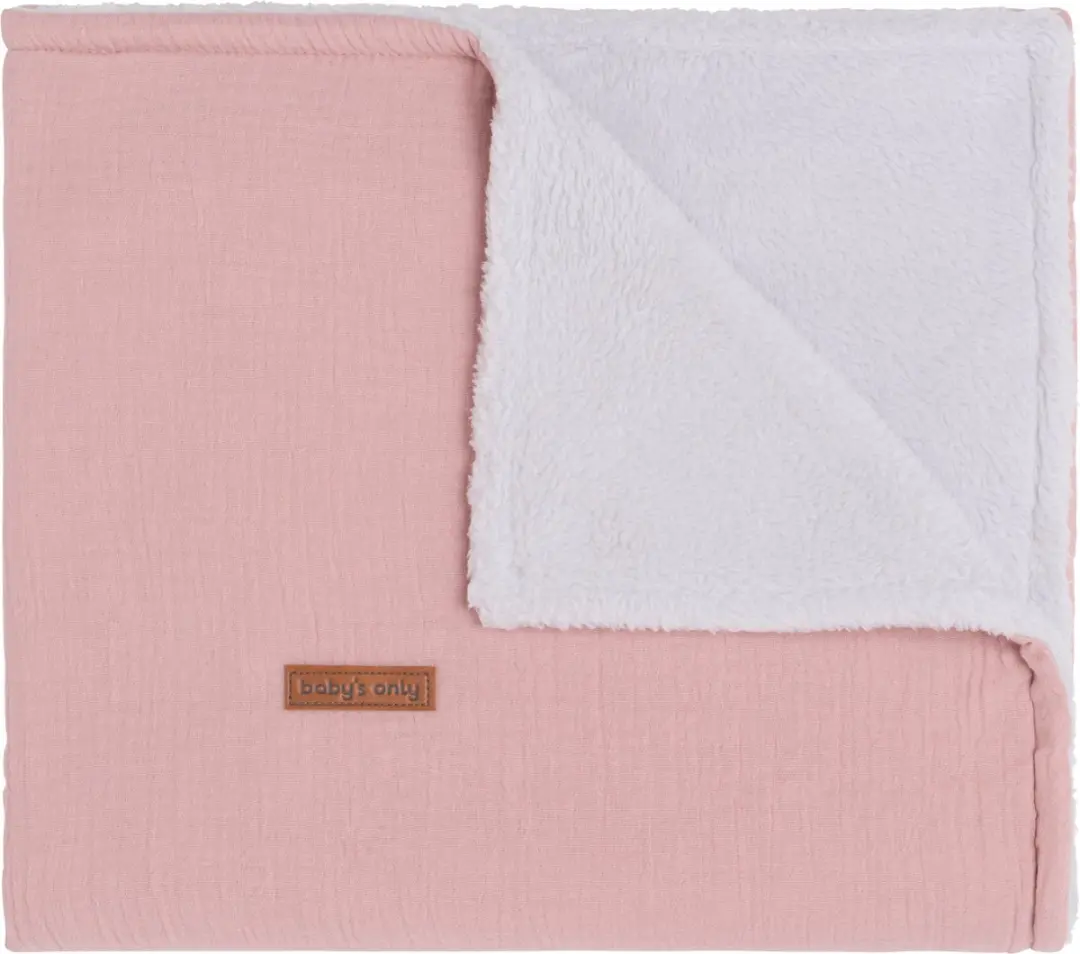 Baby's Only Wiegdeken Breeze Oud Roze 70x95cm
