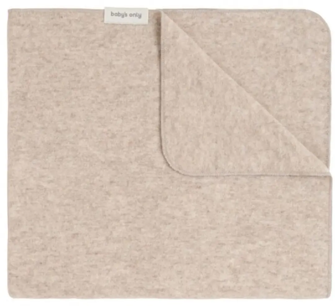Baby's Only Merino Fine Meadow Babydeken - 75x75cm Ecru