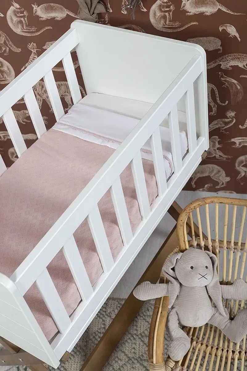 Baby's Only Wiegdeken Chenille Reef Misty Pink 70x95cm - 1.3 TOG