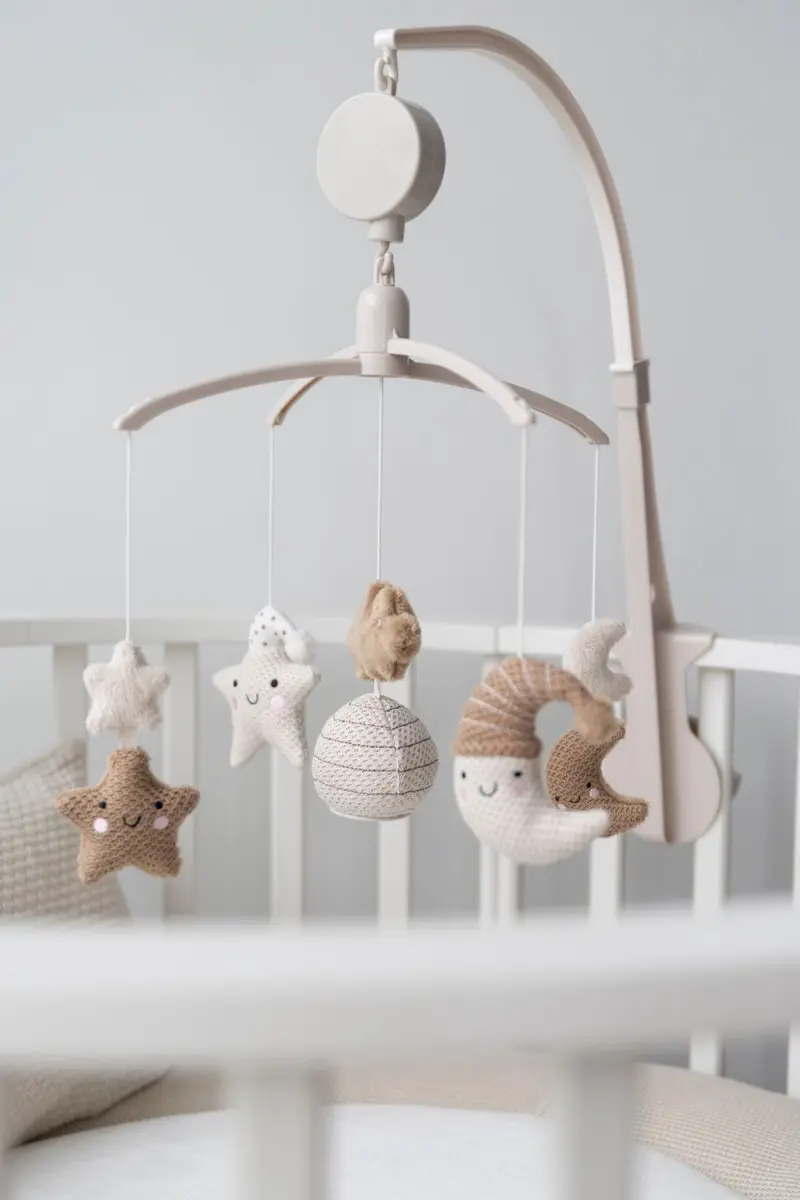 Baby's Only Muziekmobiel Heaven - Clay/Warm Linen