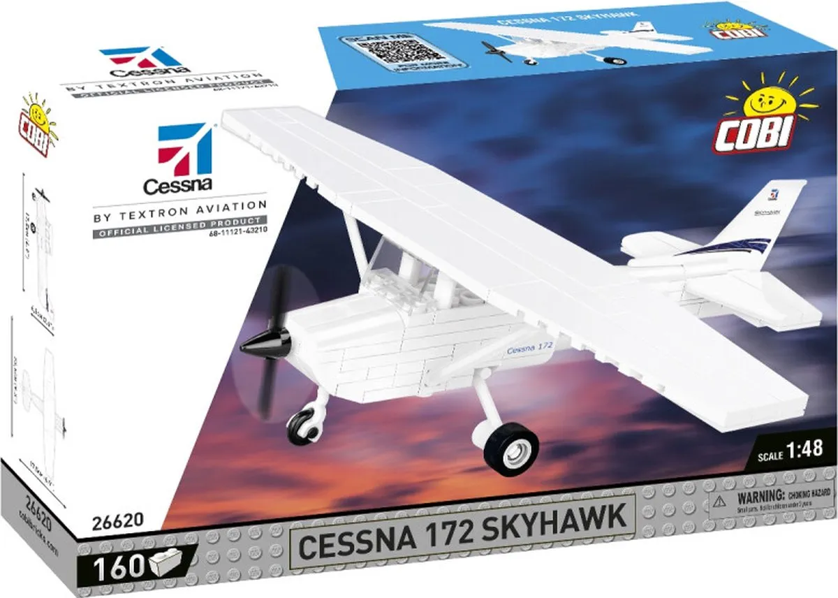 Cobi Cessna 172 Skyhawk Bouwset 160 Stuks - Meerkleurig