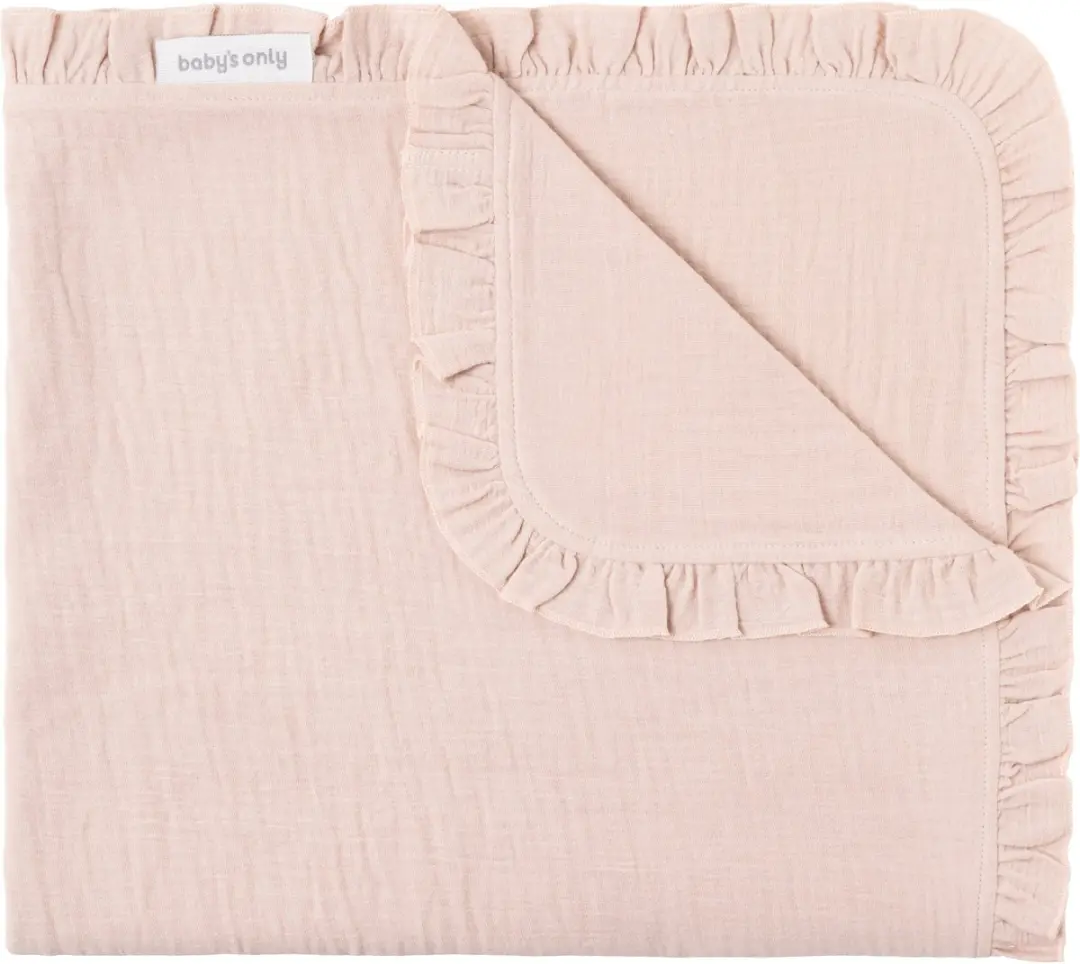 Baby's Only Wiegdeken Calm Oud Roze 70x95cm