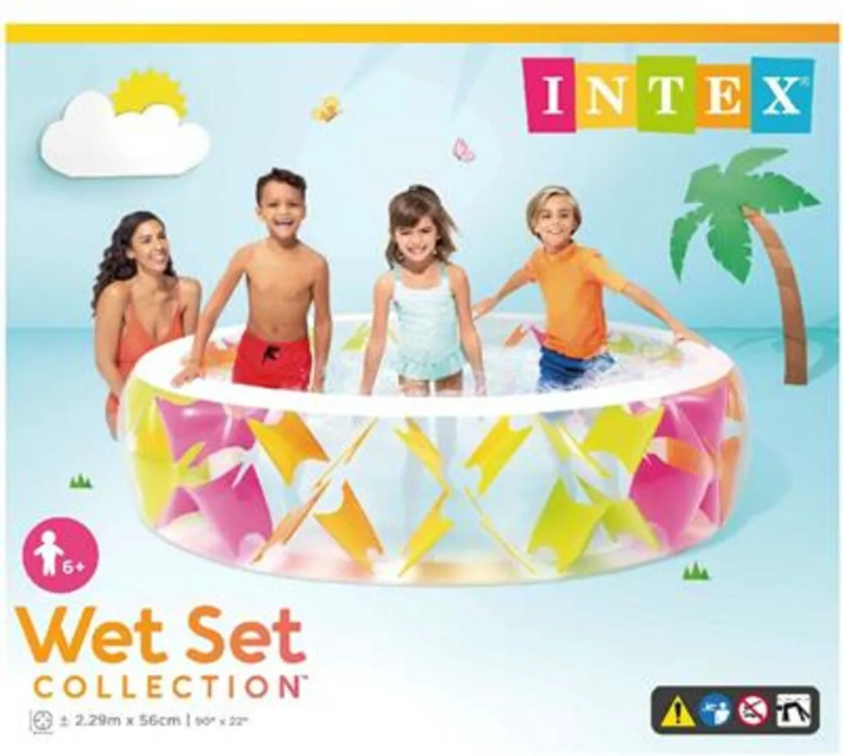 Intex Zwembad Pinwheel 229cm