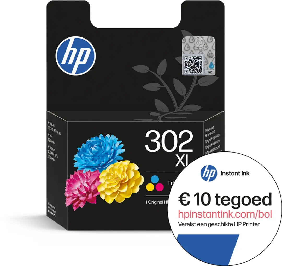 HP 302XL Inktcartridge B7RT8AE - Kleur