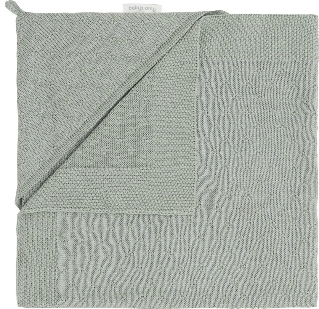 Baby's Only Gebreide Wikkeldeken 75x75cm
