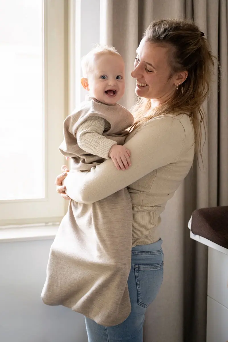 Baby's Only Merino Fine Meadow Slaapzak 70cm - Sand - afbeelding 6 van 6