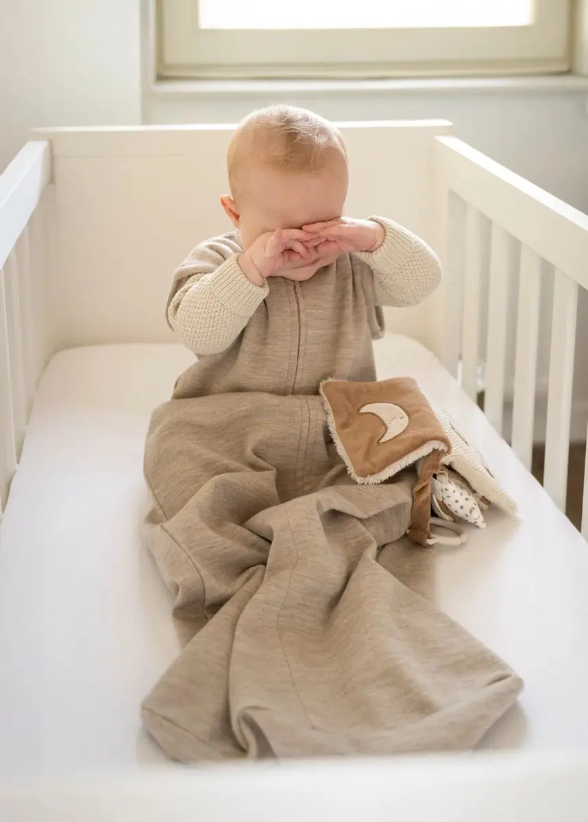 Baby's Only Merino Fine Meadow Slaapzak 70cm - Sand