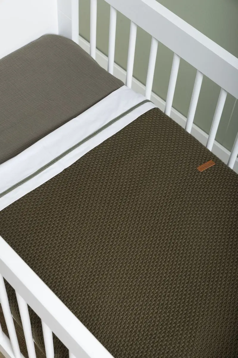 Baby's Only Breeze Hoeslaken Wieg 40x80cm - Khaki