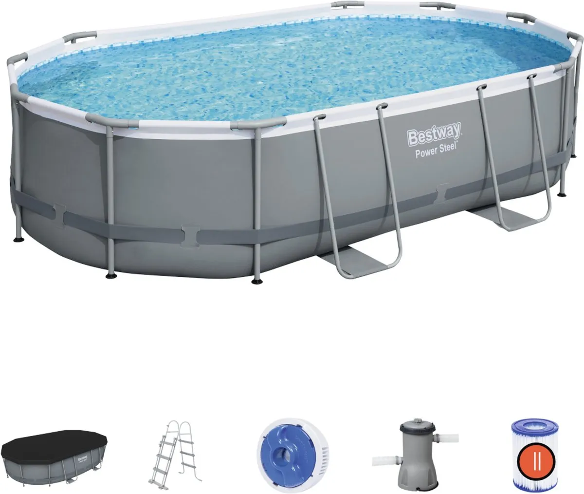 Bestway 56448 Bovengronds Zwembadset 4,88x3,05m
