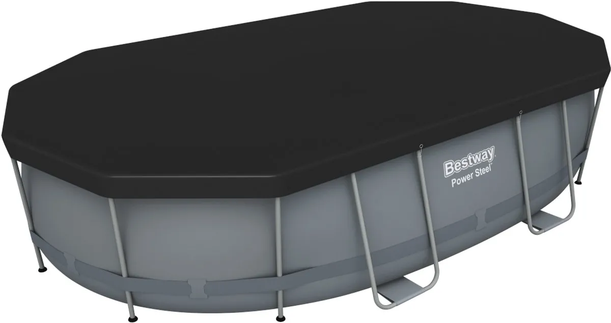 Bestway 56448 Bovengronds Zwembadset 4,88x3,05m - 10.95m³ - Blauw/Grijs - afbeelding 6 van 6