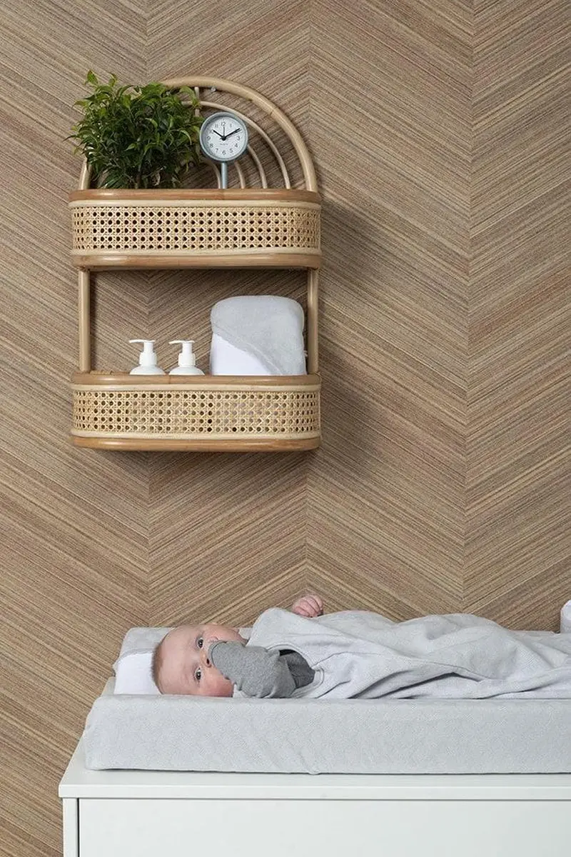 Baby's Only Reef Aankleedkussenhoes 45x70cm - Dusty Grey