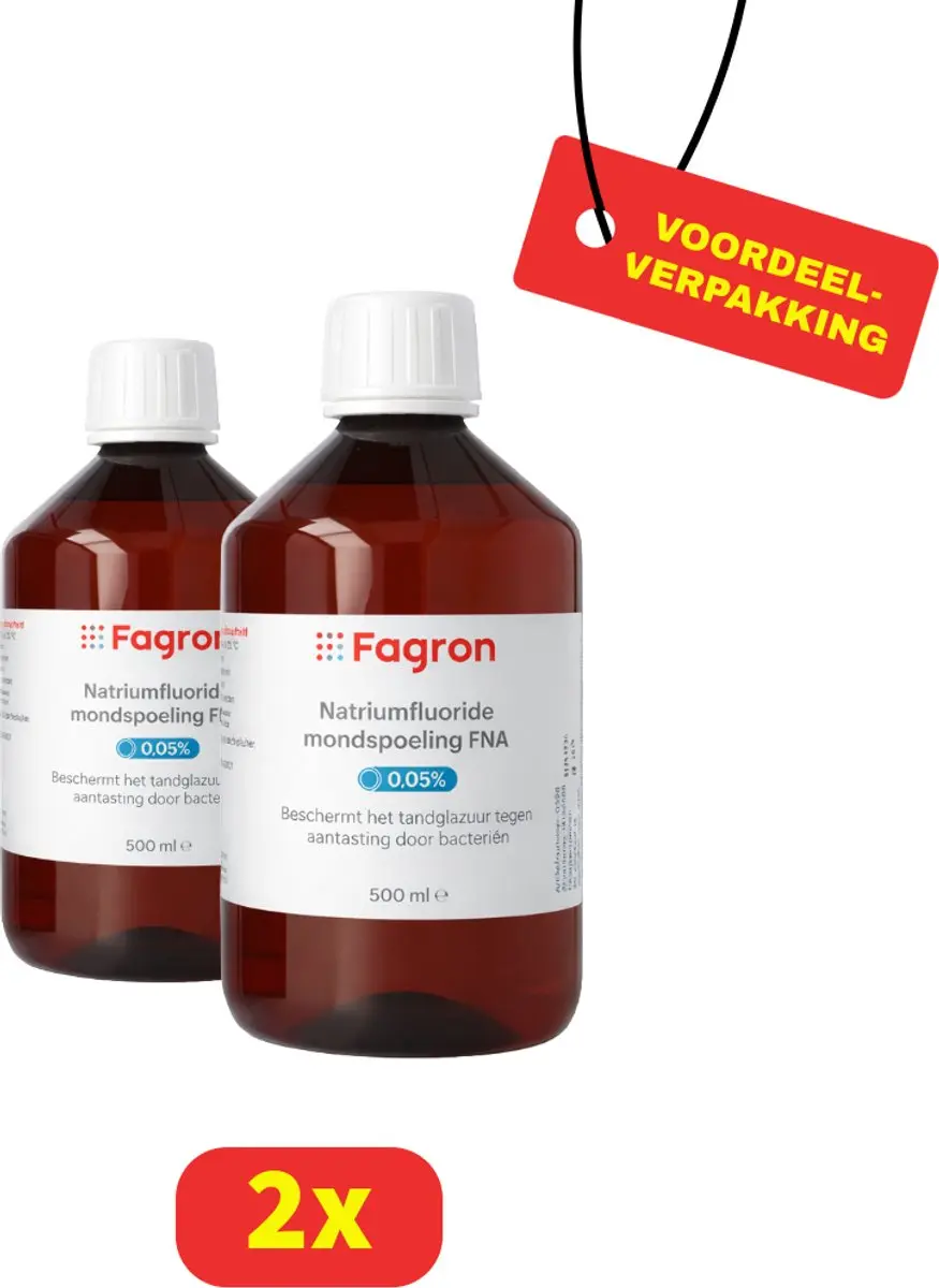 Fagron Natriumfluoride Mondspoeling FNA 500ml