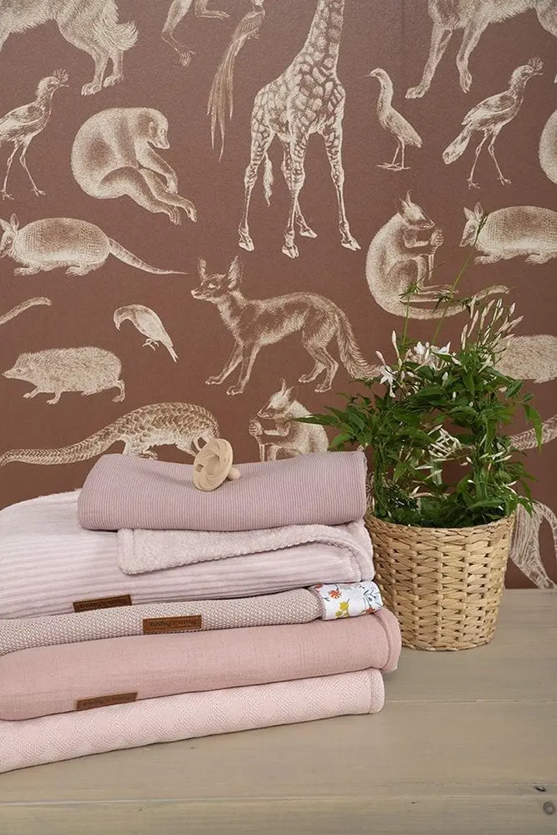 Baby's Only Ledikantdeken Bloom Oud Roze - 100x135cm