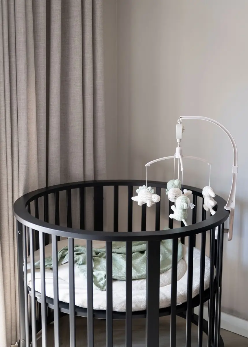 Baby's Only Muziekmobiel Animals - Laurel Green/Warm Linen