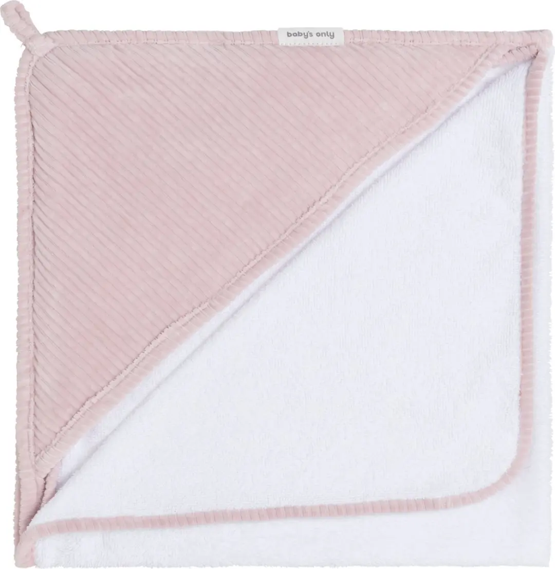 Baby's Only Badcape Sense Oud Roze 75x85cm
