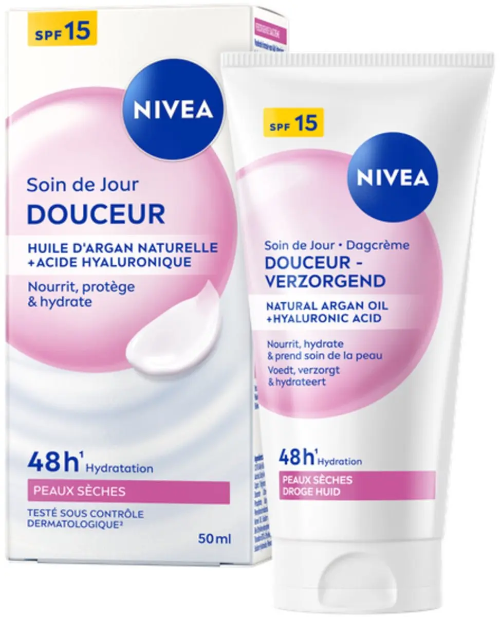 NIVEA Essentials Dagcrème SPF15 - 6x50ml