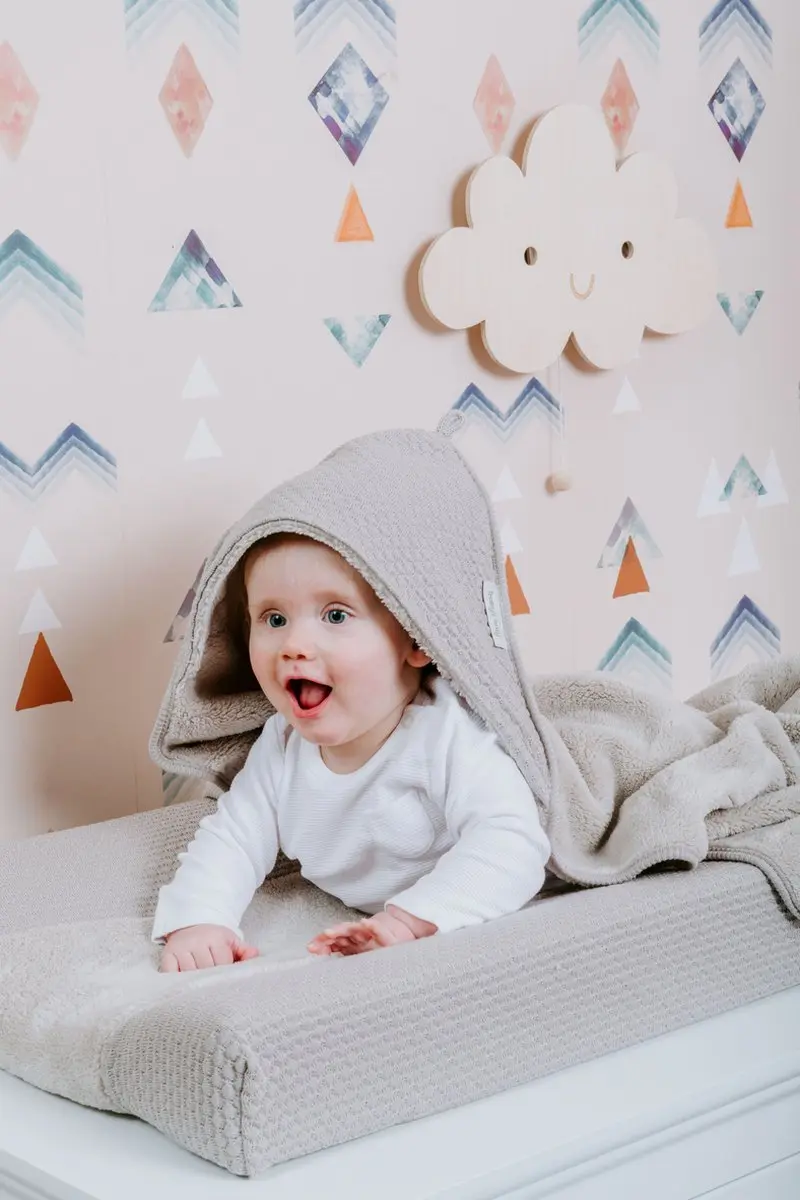 Baby's Only Aankleedkussenhoes Sky Urban Taupe 45x70cm