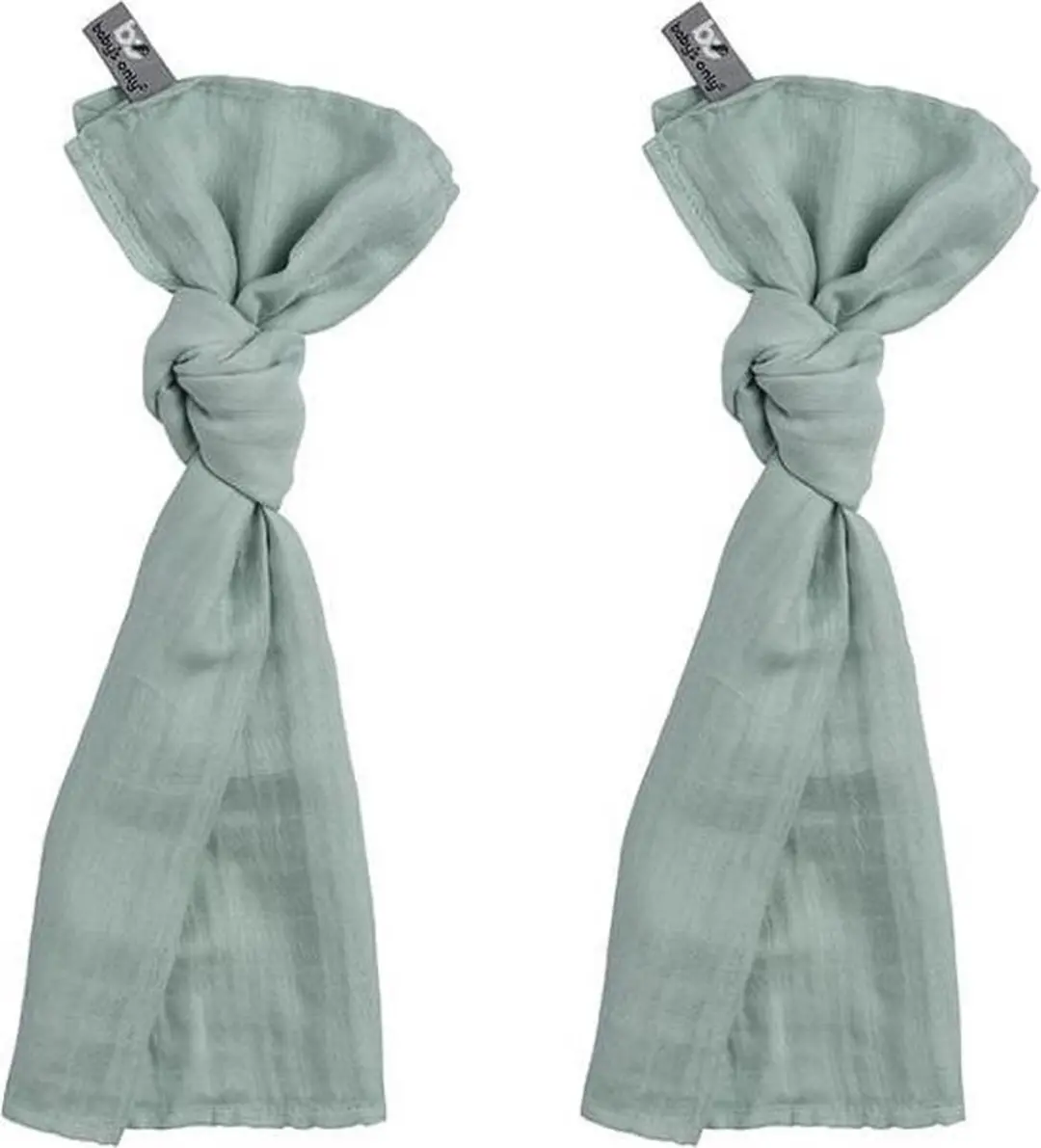 Baby's Only Inbakerdoek Mint - 65x65cm - 70% Bamboe/30% Katoen - 2 Stuks