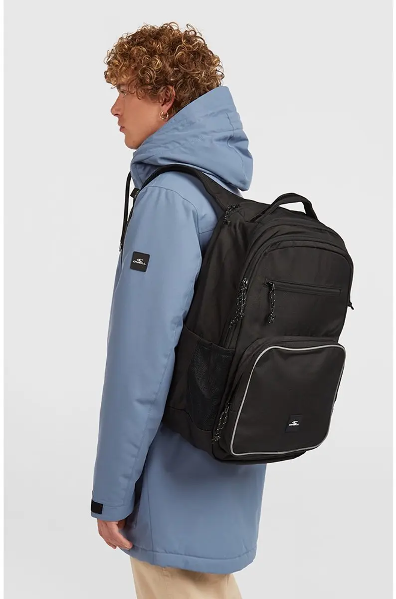 O'Neill President Backpack 17 inch - 4 Vakken - Zwart