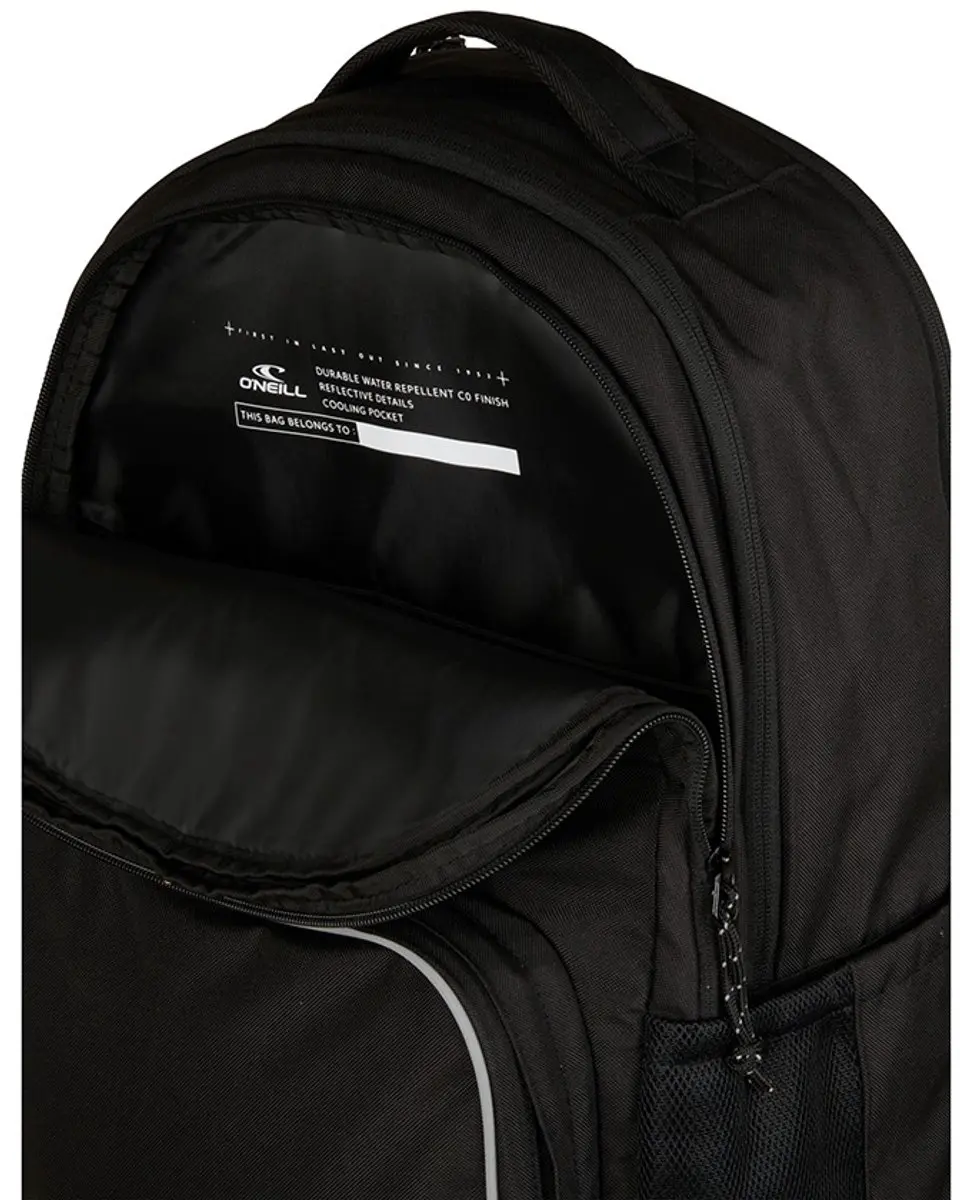 O'Neill President Backpack 17 inch - 4 Vakken - Zwart