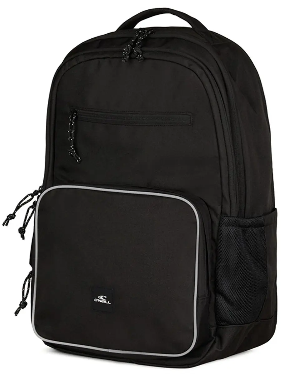 O'Neill President Backpack 17 inch - 4 Vakken - Zwart
