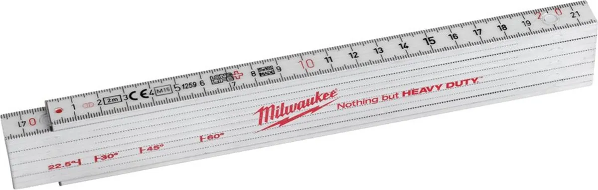 Milwaukee Composite Vouwmeter 2m 4932459301