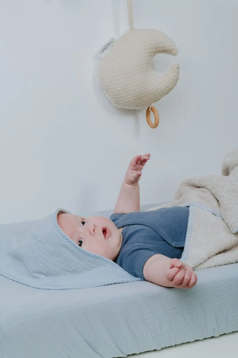 Baby's Only Aankleedkussenhoes Fresh ECO Stonegreen 45x70cm