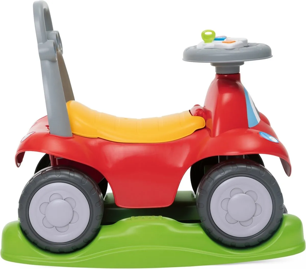 Chicco ECO+ Billy Quatro Loopauto 11505000000 - Rood/Geel