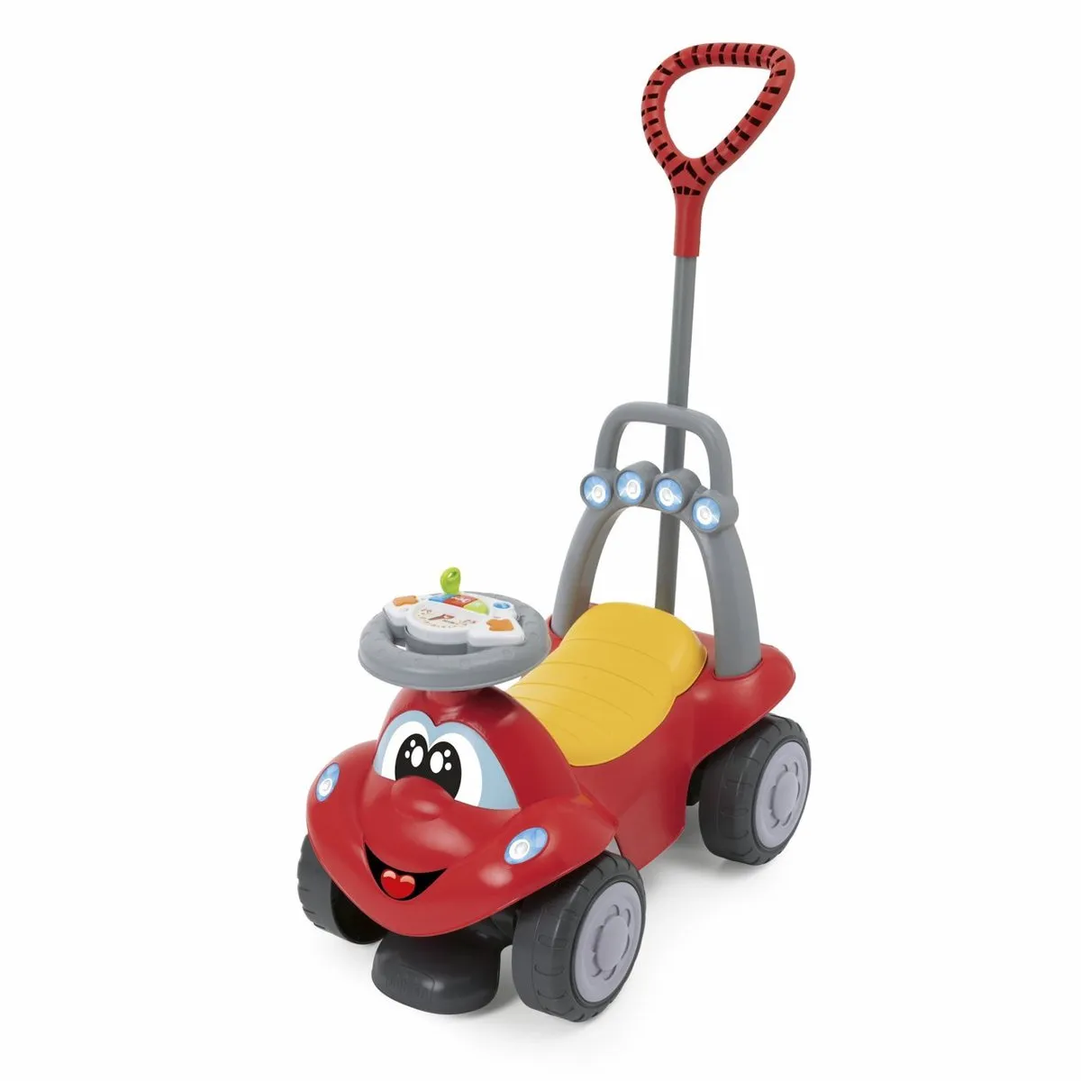 Chicco ECO+ Billy Quatro Loopauto 11505000000 - Rood/Geel