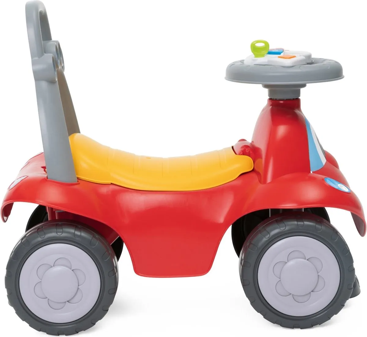Chicco ECO+ Billy Quatro Loopauto 11505000000 - Rood/Geel