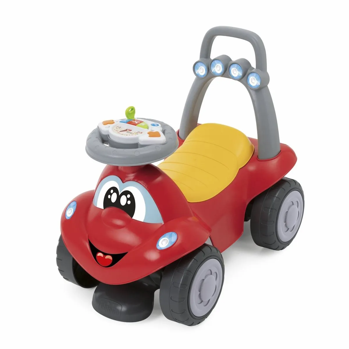 Chicco ECO+ Billy Quatro Loopauto 11505000000 - Rood/Geel