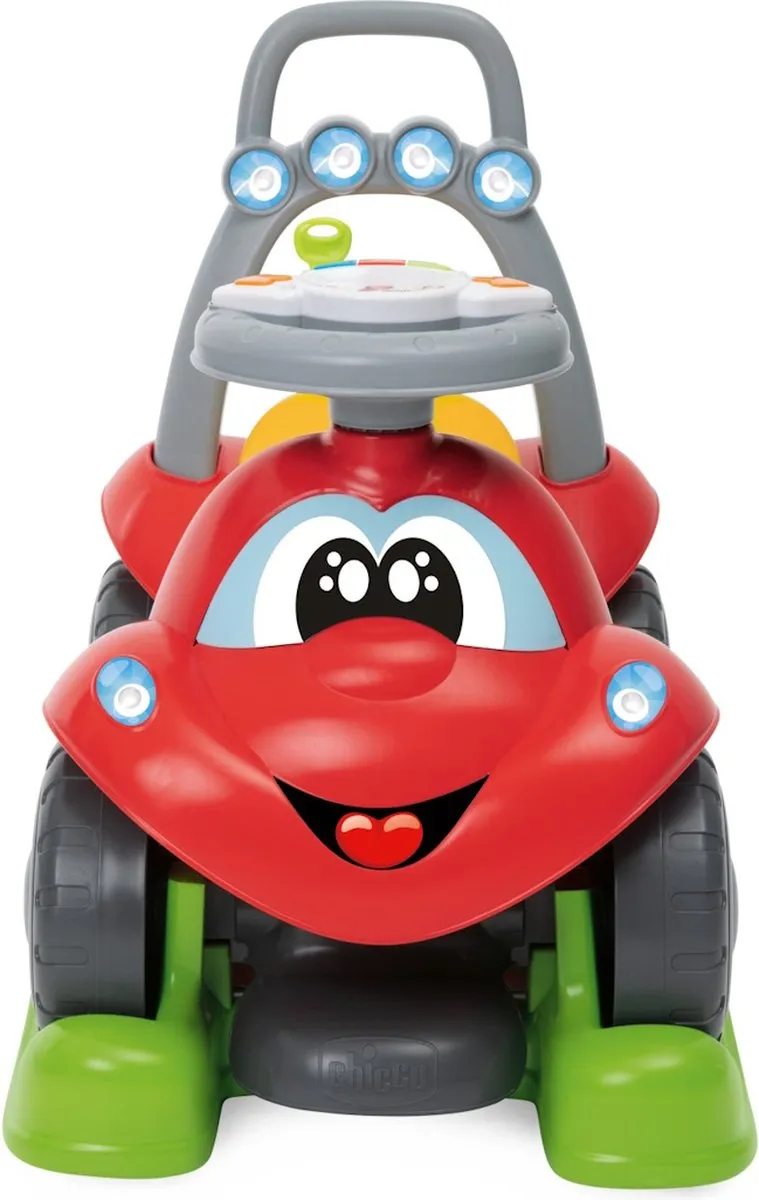 Chicco ECO+ Billy Quatro Loopauto 11505000000 - Rood/Geel - afbeelding 6 van 6