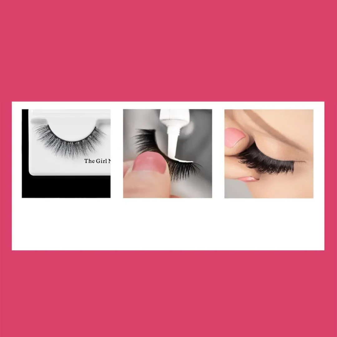Kiss LuXtensions Black Swan Wimperband - 1 Paar Zwart - afbeelding 6 van 6